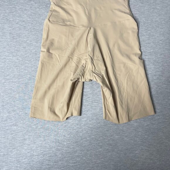 Maidenform Shapewear Women’s Tan Slimming Faja Bodysuit Romper - Picture 4 of 6